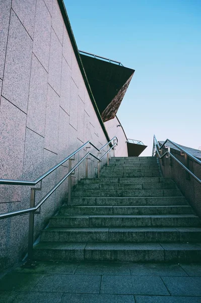 Lépcsők Szerkezeti Építészet — Stock Fotó