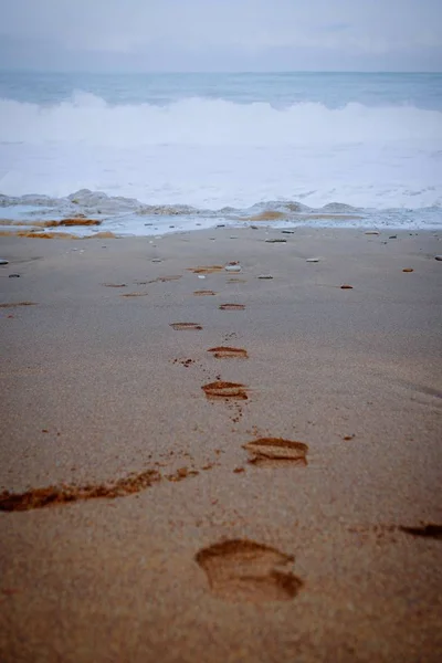 Het Strand Aan Kust — Stockfoto