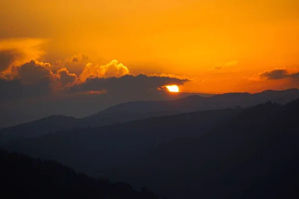 Zonsondergang Lucht — Stockfoto