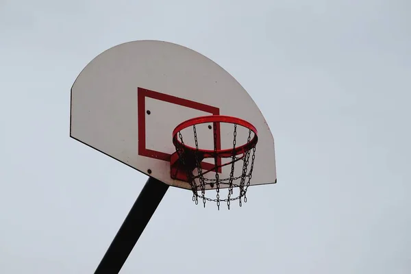 Basketballsport Auf Der Straße — Stockfoto