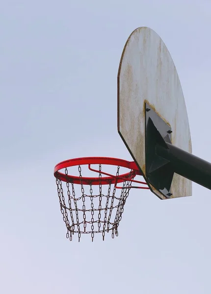 Спорт Баскетболе Улице — стоковое фото