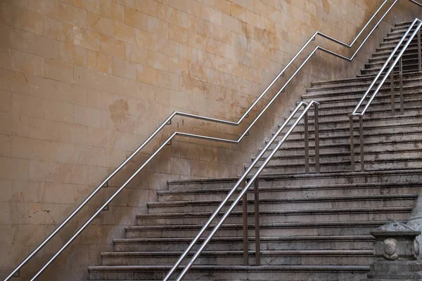 Lépcsők Szerkezete Utcán — Stock Fotó