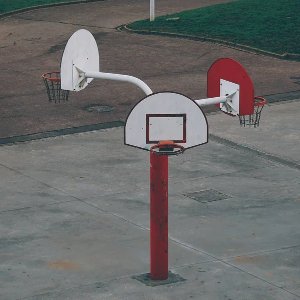 Esporte Basquete Rua — Fotografia de Stock