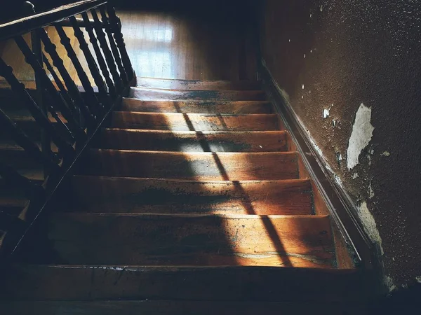 Escalera Madera Arquitectura Estructura — Foto de Stock