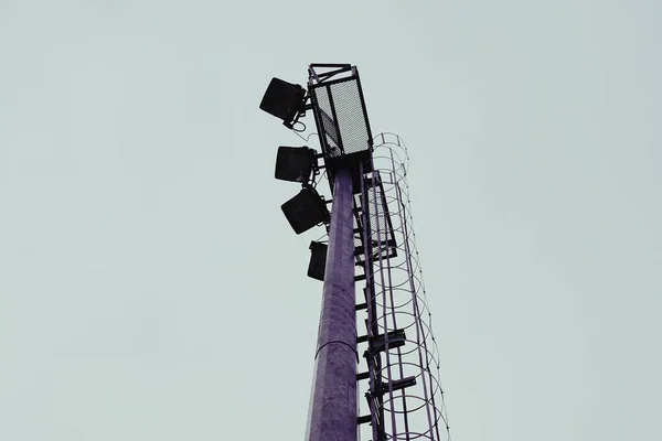 Lampadaire Dans Rue — Photo