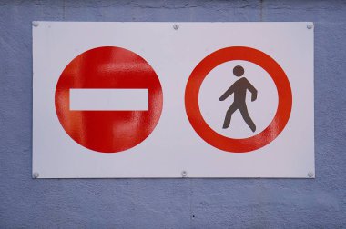                   trafik işareti sokak             