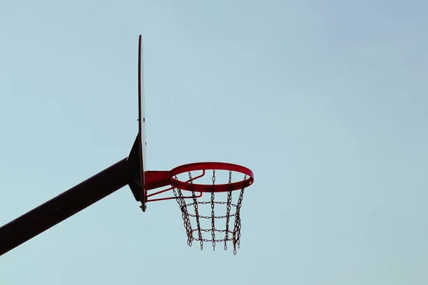 Basketballsport Auf Der Straße — Stockfoto