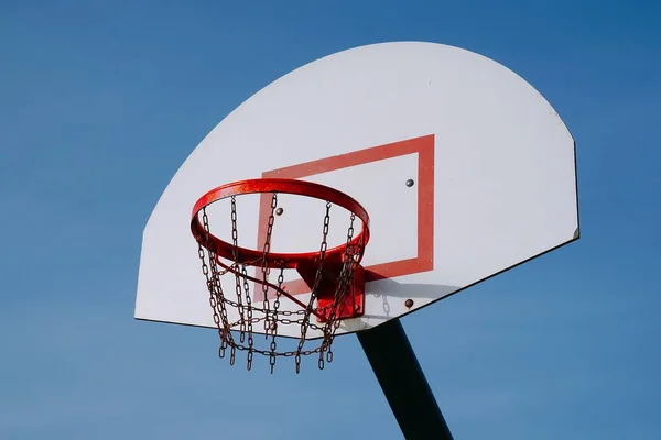 Спорт Баскетболе Улице — стоковое фото