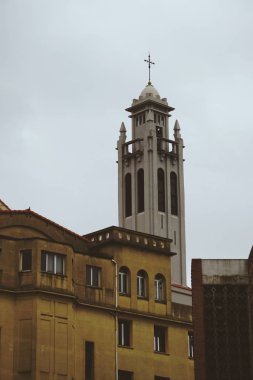                         Kilise mimari şehrin. Bilbao. İspanya.       