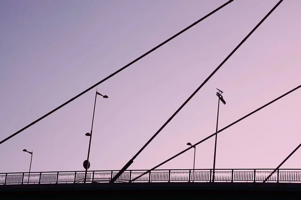 Arquitetura Ponte Cidade Bilbau Espanha — Fotografia de Stock