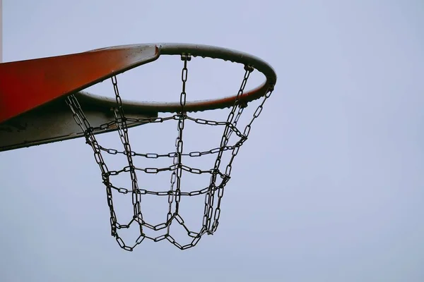Basketbalsport Straat Wat Gebeurd Spanje — Stockfoto