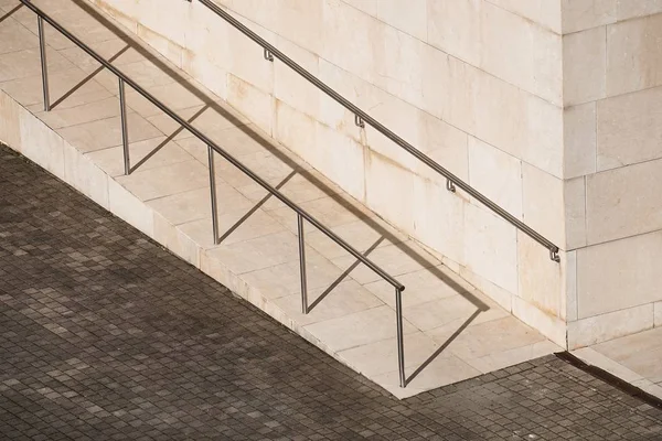 Treppenarchitektur Auf Der Straße — Stockfoto