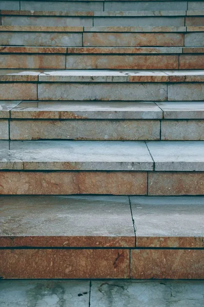 Treppenarchitektur Auf Der Straße — Stockfoto