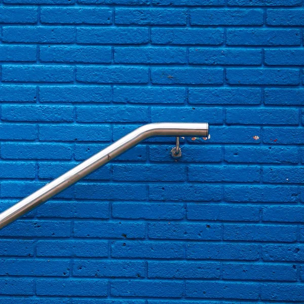 Blau Abstrakte Wand Hintergrund Strukturiert Muster — Stockfoto