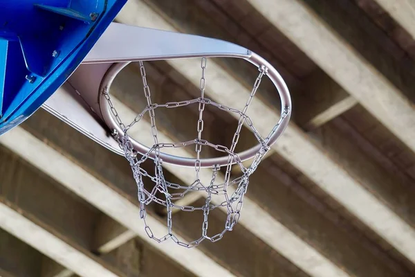 Basket Hoop Sport Domstolen Gatan — Stockfoto