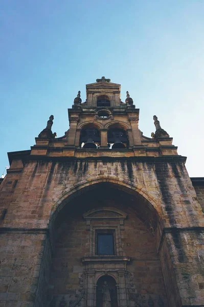 Cattedrale Chiesa Architettura Strada Nella Città Bilbao Spagna — Foto Stock