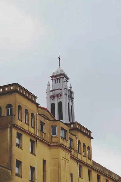 Кафедральна Архітектура Церкви Вулиці Більбао — стокове фото
