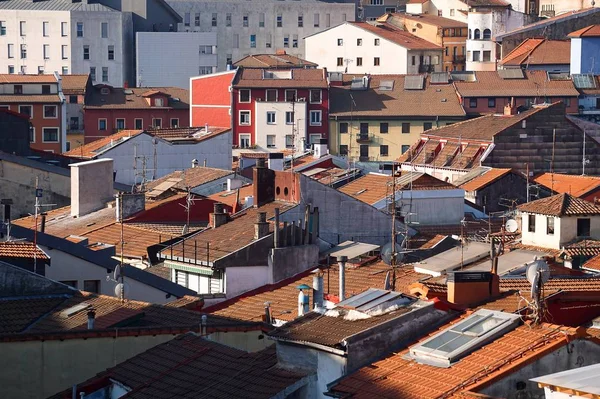 Bilbao şehir İspanya bina mimarisi ve şehir manzarası, 