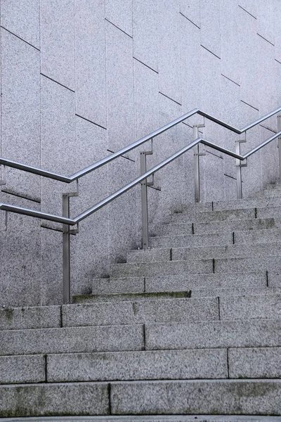 Treppenhaus Struktur Auf Der Straße Treppen Architektur Bilbao Stadt Spanien — Stockfoto