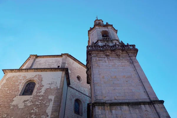 Chiesa Cattedrale Architettura Nella Città Bilbao Spagna Monumento Strada — Foto Stock