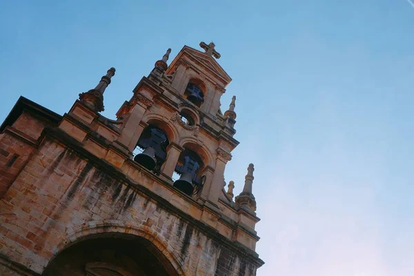 Chiesa Cattedrale Architettura Nella Città Bilbao Spagna Monumento Strada — Foto Stock