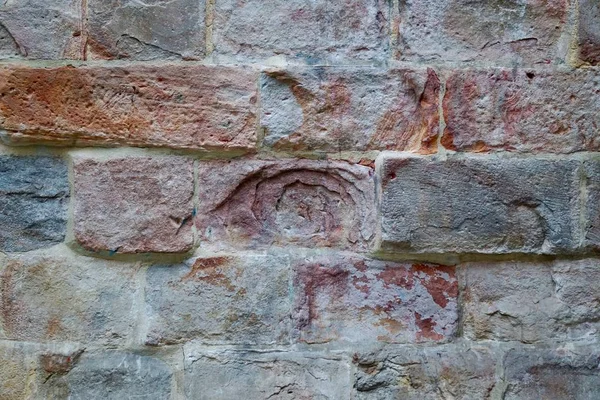 Старая Красочная Стена Абстрактный Фон Текстурированный — стоковое фото