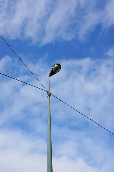 Luz Rua Cidade Bilbau Espanha — Fotografia de Stock