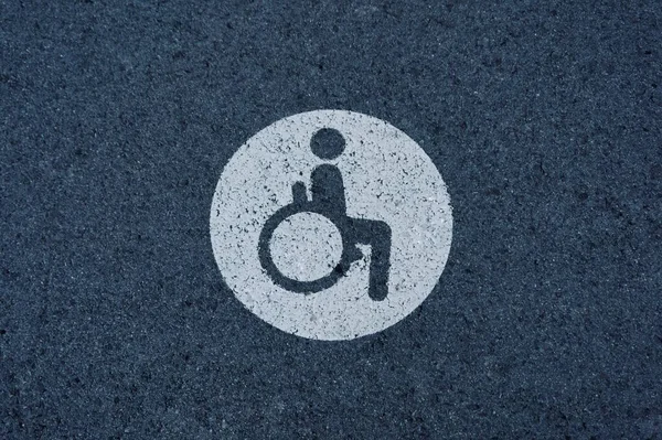 Sygnalizacja Ruchu Wózkach Inwalidzkich Ulicy Bilbao Hiszpania — Zdjęcie stockowe