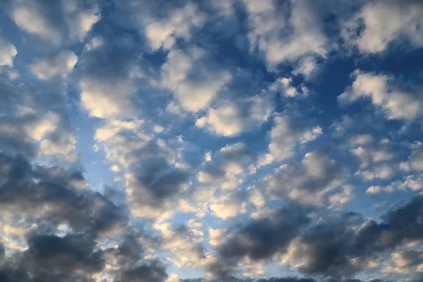 Altocumulus Wolken Himmel — Stockfoto