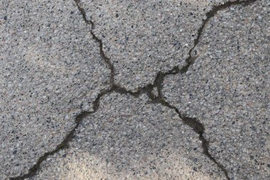 Yüksek çözünürlüklü yüzey asfalt çatlaklar kadar kapatın