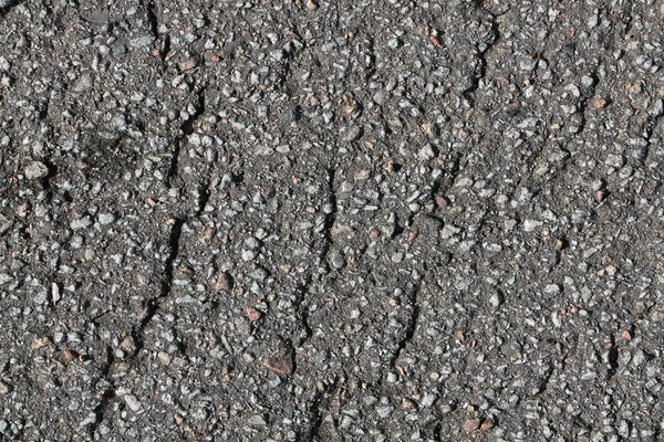 Close High Resolution Surface Asphalt Cracks — Stock Photo, Image