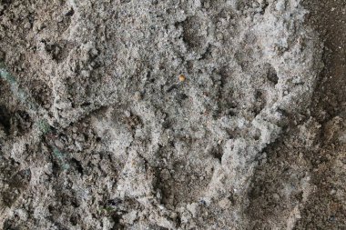 Kum ve toprak yüzeyine yüksek çözünürlüklü kadar kapatın