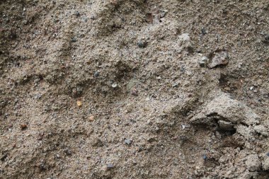 Kum ve toprak yüzeyine yüksek çözünürlüklü kadar kapatın