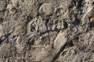 Yüksek çözünürlüklü yüzey kum yere kadar kapatın