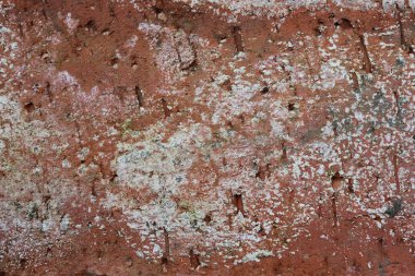 Eski kadar yakın ve tuğla duvarlar yüksek çözünürlükte yıpranmış