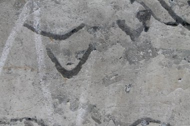 Yüksek çözünürlükte yıpranmış beton duvar yüzeyine kadar kapatın