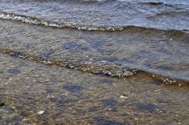 Su dalgaları ve su yüzeyleri sahil ve plaj