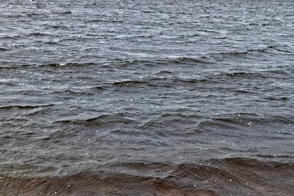 Dalgaları Yüzeyleri Sahil Plaj — Stok fotoğraf