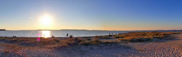 Panorama Över Östersjöns Strand Laboe Tyskland — Stockfoto