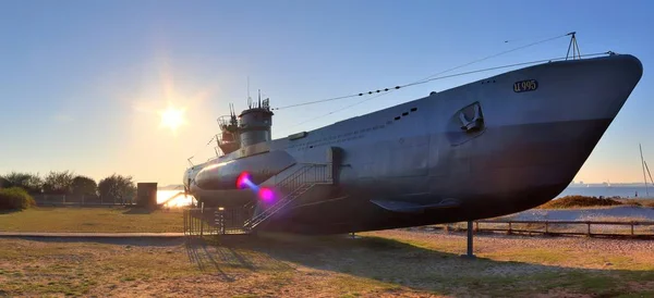 Laboe ドイツの公共の潜水艦博物館の Parnoama — ストック写真