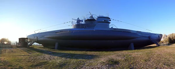 Parnoama Offentliga Ubåt Museet Laboe Tyskland — Stockfoto