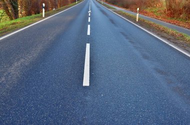 Kuzey Almanya'da cadde görünümü