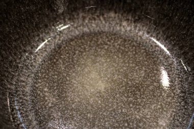 Mermer çanak iç görünümü