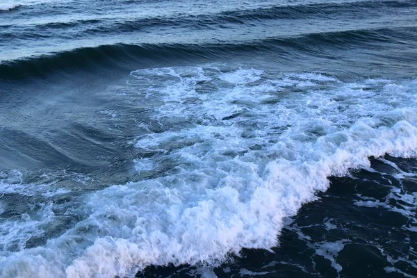 Superfície Água Selvagem Mar Báltico — Fotografia de Stock