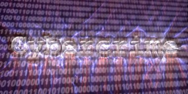 Internet güvenlik buzzword metin kirlian aura fotoğrafçılığı ile yapılan afiş