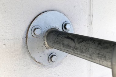 İnsan yapımı metal yapıların yakın yüzeyi