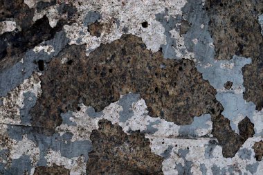 Yüksek çözünürlüklü yüzey yıpranmış boya bir duvar kadar kapatın