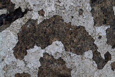 Yüksek çözünürlüklü yüzey yıpranmış boya bir duvar kadar kapatın