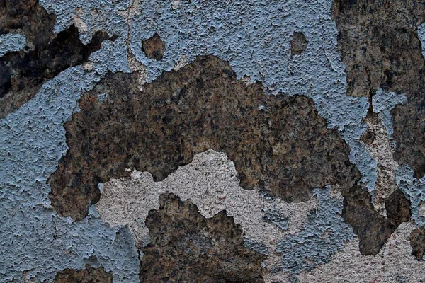 Cerca Superficie Alta Resolución Pintura Erosionada Una Pared — Foto de Stock