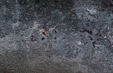 Yüksek çözünürlükte yaşlı yıpranmış çimento duvarlarında çatlaklar yakın çekim